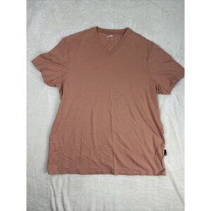 Burton Menswear London T Shirt Men Pink Size Large Regular Fit Tee Short Sleeve